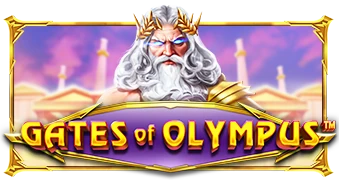 Gates of Olympus oyununun Zeus temalı resmi tanıtım görseli