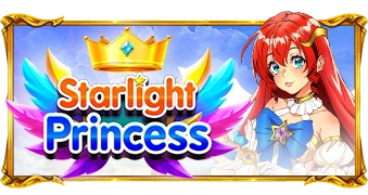 Starlight Princess oyununun prenses ve yıldız temalı resmi tanıtım görseli